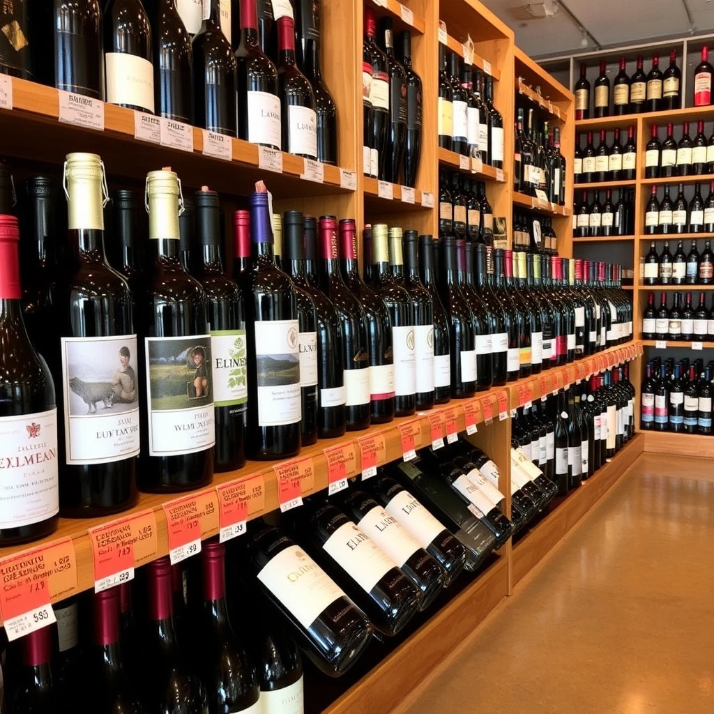 Extensive wine selection